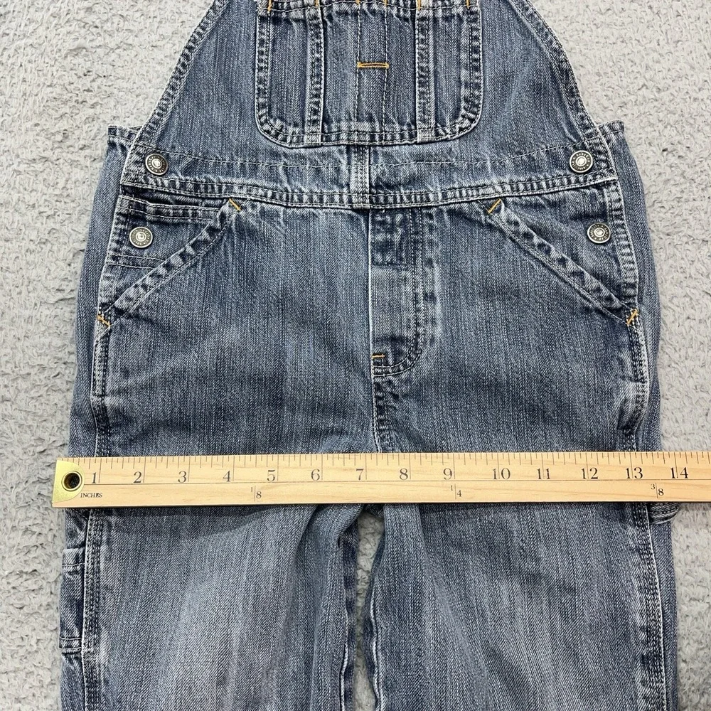 Baby GAP Carpenter Overalls Toddler‎ 3T Vintage Y2K Classic Blue Denim